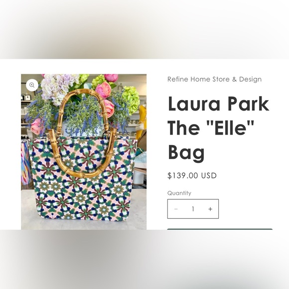 Laura Park Designs Pieces By Sumner Handbag Purse - Picture 2 of 6